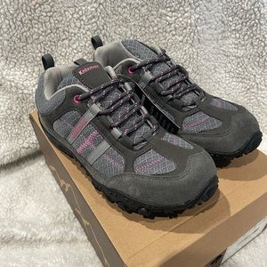 Knixmax Women's Hiking Shoes Lightweight Non-Slip Climbing Trekking Sneakers- 7W